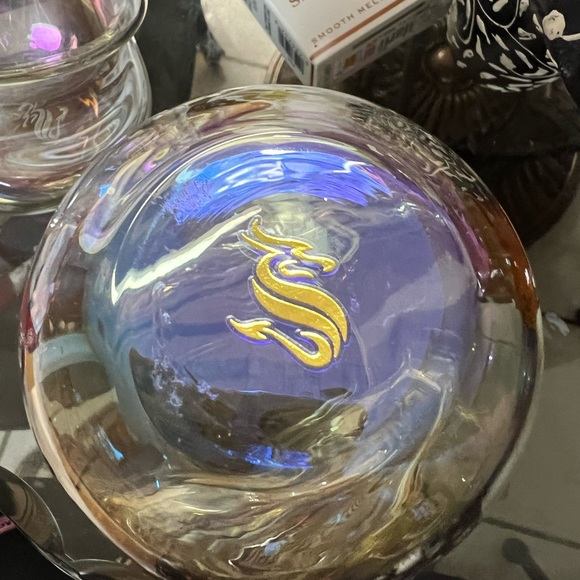 Dragon Wave Tumblers Set of 2!!Finger Indentations, Naturally Aerates Wine - Picture 5 of 5